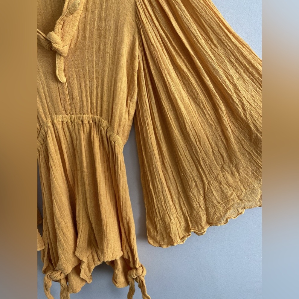 Free people /Jens Pirate Booty Chrysanthemum Romper - Picture 3 of 7